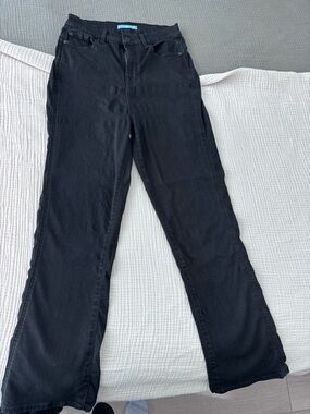 7 For All Mankind Black Flared Jeans
